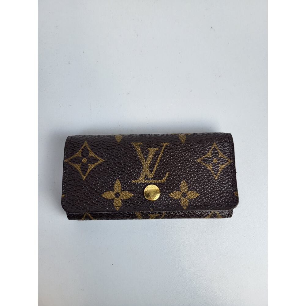 LOUIS VUITTON key holder Multicles Monogram canvas